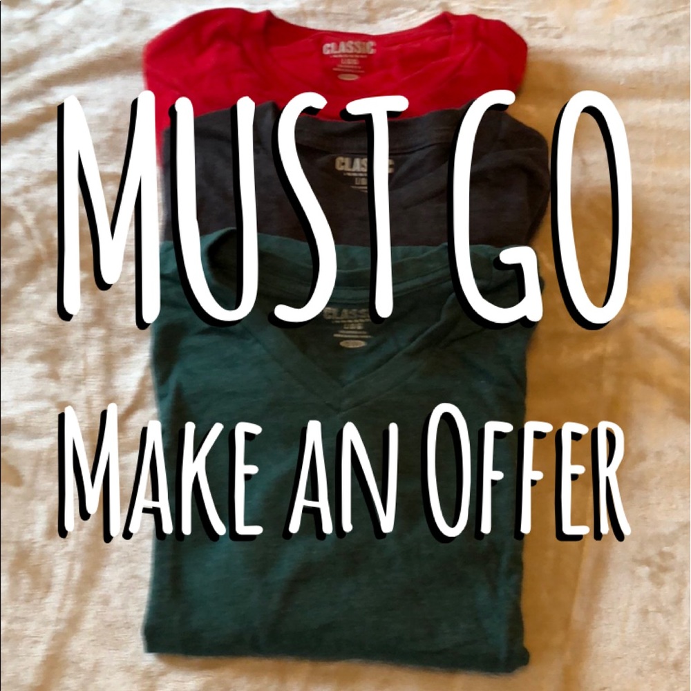 💥Classic Old Navy Men’s Tees, Large Tall